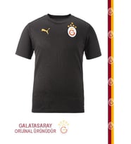 Galatasaray Lisanslı Puma A Takım Antrenman 5 Yıldız T-Shirt (Siyah)