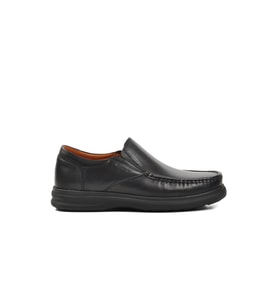 Dr. Flexer 020605 Siyah Hakiki Deri Erkek Günlük Ayakkabı