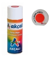 Akçalı Sprey Boya 400 Ml 519 Florasan Kırmızı