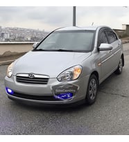 Hyundai Accent Era 2006-2012 Uyumlu Üniversal Yeni Tip Laguna Lip Esnek Ön Lip 2 Prç Tampon Altı Kar