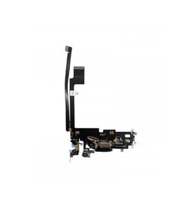 Apple iPhone 12 Mini İle Uyumlu Şarj Soketi (Siyah)