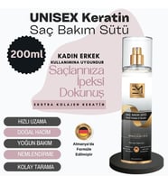 Unisex Doğal Keratin Ve Kolajen Saçlardaki Kopma Kırılma Karşıtı 200 Ml Saç Bakım Sütü