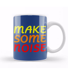 Make Some Noise Kupa Bardak Porselen