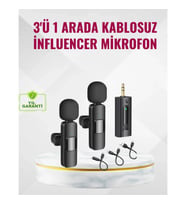 Mey İthalat® Küçük Boyutlu Mikrofon - 8 Saat Kullanım