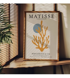 Tanıtım Matisse Çerçevesiz Poster, Modern Dekoratif Çerçevesiz Poster, Tablo, Matisse-13, 50 x 70