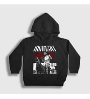 Presmono Unisex Çocuk Siyah Dog Ufc Mma Güreş Khamzat Chimaev Kapüşonlu Sweatshirt 526990tt