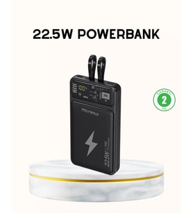 Hızlı Şarj 10000 Mah Dahili Kablo