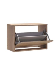Adore Mobilya Step Oturaklı Ayakkabılık-Açık Ceviz(Tori) 60x42x30 cm (GxYxD)