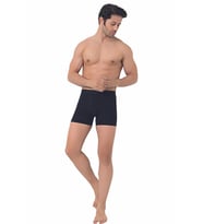 Donex Erkek Bambu Likralı Boxer Short Renk Seçenekli 2370 (Siyah)