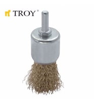 TROY 27701-17 Pimli Kalem Tel Fırça (17mm) (Yeşil)