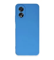 Oppo A38 Kılıf First Silikon - Mavi