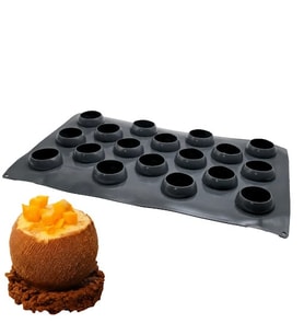 Fida Kokonat Silikon Pasta Kalıbı Tam Küre 40x60 Cm