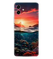 Samsung Galaxy A07 (SM-A075F) Kılıf Boutique Baskılı Resimli Okyanus Pcode -067