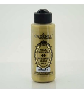 Cadence Su Bazlı Yaldız 120 ml. 101 Yeşil Altın 