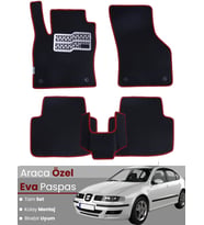 SEAT LEON 1M (1998-2004) Uyumlu EVA Paspas Tam Set–Oto Paspas,Araca Özel,Kolay Montaj