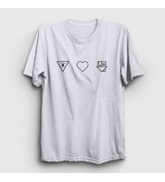 Presmono Unisex Beyaz Logo V2 The Neighbourhood T-Shirt 176070tt (Beyaz)