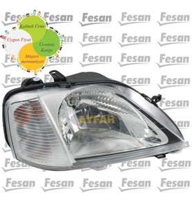 Ayfar Dacia Logan Sağ Ön Far 2003-2008 N11.183