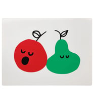IKEA GRÖNFINK kırmızı-yeşil 30x40 cm amerikan servis