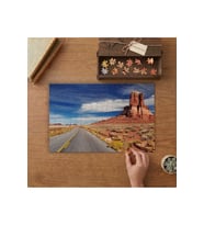 Colorado Monument Vadisi Tasarımı 240 parça Ahşap Puzzle Ahşap Kutuda MP07742
