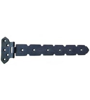 Antika Tarz Dekoratif Pirinç Kuyruklu Lama Menteşe - 103x380 Mm, Oksit