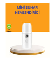 Mey İthalat® Taşınabilir Şarjlı Buhar Nemlendirici – Kablosuz Akıllı Pro Teknolojili Mini Cilt ve Or