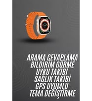 Akıllı Saat Arama Cevaplayan Bildirim Görme Yeni Nesil Bluetooth Bağlantılı