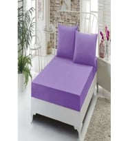Altın Karma Havlu Lastikli Çarşaf Takımı 180x200 Cm 2 Adet 50x70 Cm Yastık Kılıfı