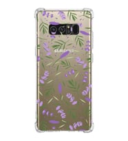 PrintiFy Samsung Galaxy Note 8 Uyumlu Water Color 3 Baskılı Şeffaf Köşe Korumalı Antişok Kılıf