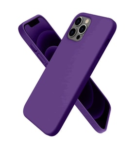 Newface Apple iPhone 12 Pro Kılıf First Silikon - Mürdüm