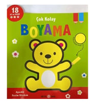 Çok Kolay Boyama Ayıcıklı Resim Kitabım