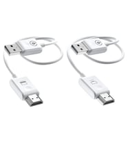 Rose 50Metre HDMI Wireless Transmitter Kablosuz HDMI Görüntü Ve Ses Aktarıcı (Beyaz)