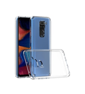Redmi Note 9 Kılıf Lüx Şeffaf Silikon - Şeffaf