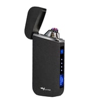 Valkyrie Şarjlı Gazsız Dokunmatik USB Çakmak Plazma Mat Siyah