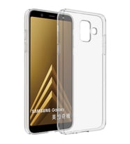 Samsung Galaxy J6 Plus Kılıf Şeffaf Silikon Hibrit Case Kapak (Renksiz)