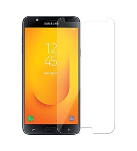 Samsung Galaxy J7 Duo Ekran Koruyucu Yeni Nesil HD Kalite Tempered Glass Cam (Renksiz)