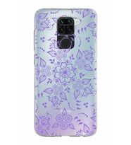 Xiaomi Redmi Note 9 Uyumlu Kapak Nostalji Desen Tasarımlı Şeffaf Silikon Kılıf
