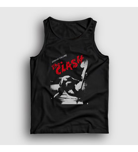 Presmono Unisex Siyah London Calling The Clash Atlet 384077tt