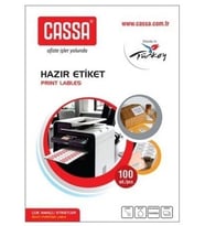 CASSA 1036 LASER ETİKET 45x30mm 36x100 3600 ADET