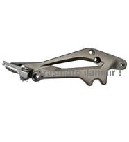 Mondial DrifT L ,KD 125F ,Kiden SAĞ Basamak Braketi Takımı ,Arka Basamak Dahil -Arasmoto (Siyah)