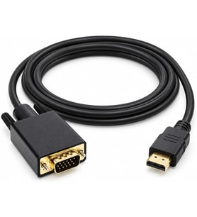 HDMI to VGA Görüntü Kablosu, HDMI Çıkıştan VGA Monitör Projeksiyona Dönüştürücü, PC Laptop PS5 Xbox Uyumlu, Full HD, Tek Yönlü