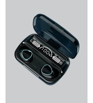 Bluetooth 5.1 M10 TWS Kulaklık Ergonomik Tasarım Yüksek Ses Kaliteli (Kırmızı)
