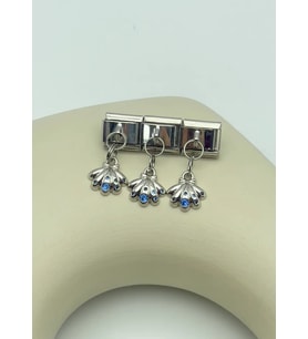 Çelik Silver İstiridye Sallantılı Charm - 25crm32