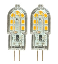 (2 Adet) Osaka 3W Sarı Işık (3000K) G4 Duylu Led Kapsül Ampul