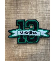 15X9 CM  13 RAKAMI DOKUMA APOLET ARMA APLİKE DİKİŞ AKSESUARI