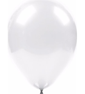 Pazariz  Pastel Beyaz Balon 12"