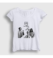 Presmono Kadın Beyaz Band The Neighbourhood T-Shirt 175399tt