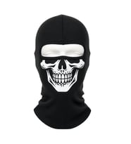 Wak Unisex Kuru Kafa Baskılı Balaklava 1 Adet Tek Beden Viskoz Kask İçi Motosiklet Maskesi