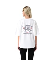 Kadın Oversize Motivasyon Baskılı Tişört Pozitif Mesajlı Rahat Kesim Kısa Kollu Günlük Giyim Modern
