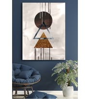 Soyut Modern Dekoratif Duvar Tablosu