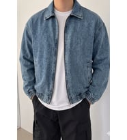 Erkek Oversize Bomber Ceket Fermuarlı Basic Günlük Şık Mont